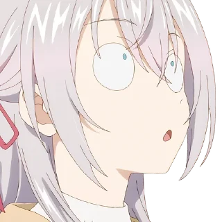 🍓 emoji @Anime_Sticker_noob Alya Sometimes Hides Her Feelings in Russian Telegram sticker 6 of 65