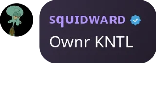 🖤 emoji Squidward Telegram sticker 12 of 25