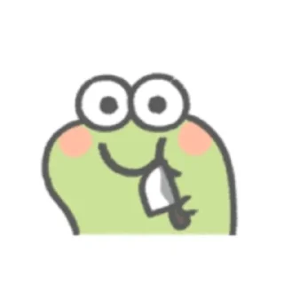 😃 emoji frog Telegram sticker 6 of 16
