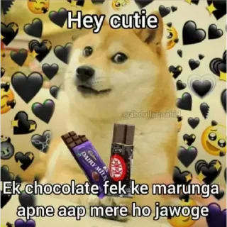 🥰 emoji @baddass_fufa dogesh 🤬🤬 Telegram sticker 19 of 120