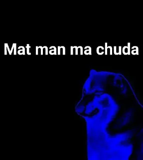 Sticker from @baddass_fufa kaaaala DOGESH 🤬