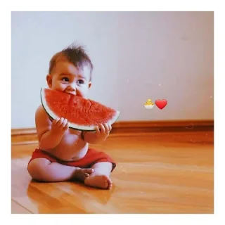 ❤ emoji Kids pack @telugustickerss Telegram sticker 21 of 64