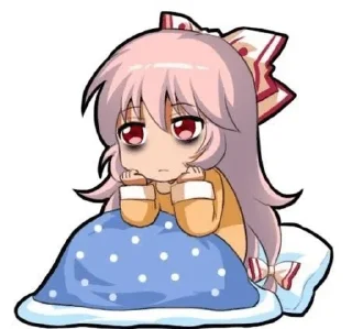 ✨ emoji Fujiwara Mokou 💤 Telegram sticker 7 of 30