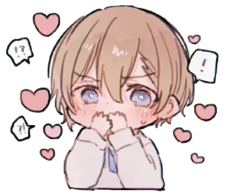 🤭 emoji @waesticker Little boy "NUI" Telegram sticker 8 of 17