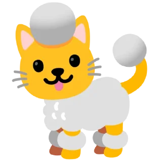 🐩 emoji 百变猫猫 Telegram sticker 15 of 104