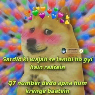 ❤️ emoji FLIRT @U_ND_ME  , @STICKERSADDAA — @stckrRobot Telegram sticker 10 of 88