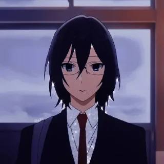 😕 emoji Horimiya💕 @Miyamura_kun_05 Telegram sticker 15 of 110
