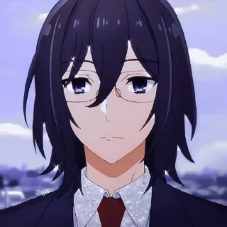 😁 emoji Horimiya💕 @Miyamura_kun_05 Telegram sticker 19 of 110
