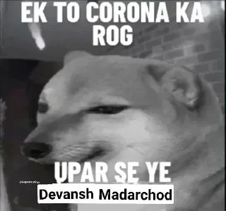 Sticker from Madarchod log
