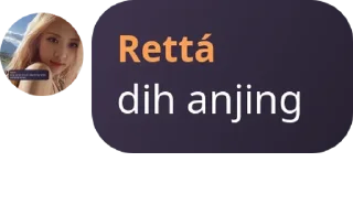 Sticker from tikel punya nya @rertha