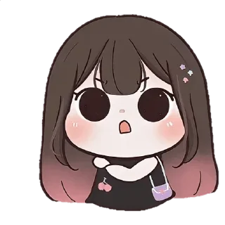 Sticker from @adi_xd ≈ Cute Girl - Collection 14 ----------------------------