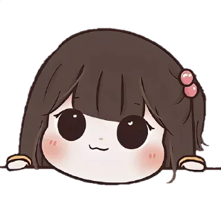 😁 emoji @adi_xd ≈ Cute Girl - Collection 13 ---------------------------- Telegram sticker 22 of 40
