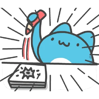 🤪 emoji 咖波 視像② @Capoo_Stickers Telegram sticker 20 of 48