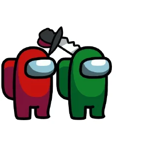 Sticker from Among Us