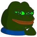 😉 emoji Lethal Pepe by @XD_stickers Telegram sticker 11 of 25
