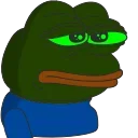 🤦‍♂ emoji Lethal Pepe by @XD_stickers Telegram sticker 8 of 25