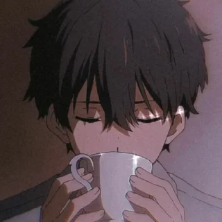 Sticker from Hyouka Eru-Oreki @xvieravelyn
