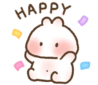 Sticker from ₍ T𐌏EI𑀉's Bᥙᥒᥒy Bᥣiss ₎ ˚₊· ♡ @mewsticks