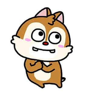 😂 emoji Chip 'n' Dale by Yuji Nishimura @moe_sticker_bot Telegram sticker 23 of 40