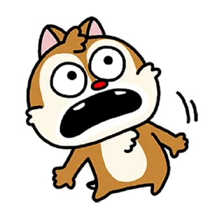 😂 emoji Chip 'n' Dale by Yuji Nishimura @moe_sticker_bot Telegram sticker 24 of 40