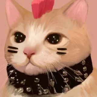 🌟 emoji @FLYNN_LOYAL Cat Emotion🐈 Telegram sticker 10 of 55