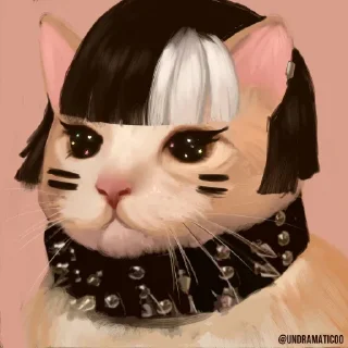 🌟 emoji @FLYNN_LOYAL Cat Emotion🐈 Telegram sticker 14 of 55