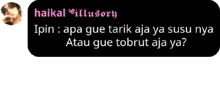 Sticker from haikal mahen core
