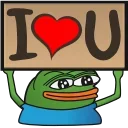 Sticker from 🐸 Pepe's sign @Emoji_Club @GimmeStickerBot