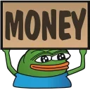 Sticker from 🐸 Pepe's sign @Emoji_Club @GimmeStickerBot
