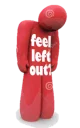 Sticker from sign