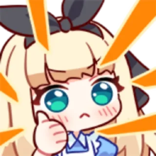 👍 emoji 物述未来(？) Telegram sticker 12 of 27