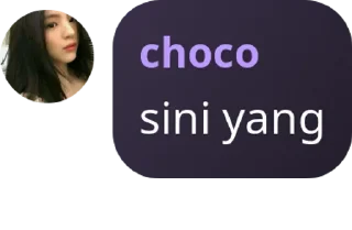 Sticker from choco@cips