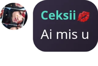 🅿️ emoji Ceksii mwahh Telegram sticker 8 of 13
