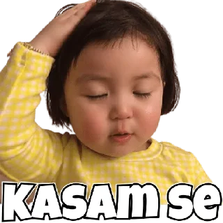 😀 emoji Cute Baby Girl Telegram sticker 12 of 16