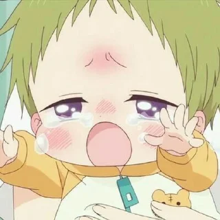 ▪️ emoji cute kotaro(╥﹏╥) @bagistikerni Telegram sticker 20 of 26