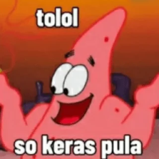😀 emoji meme patrick Telegram sticker 20 of 30