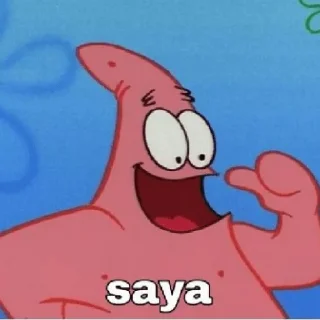 😀 emoji meme patrick Telegram sticker 21 of 30