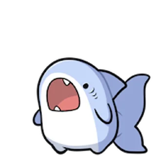 ⭐ emoji 胖鯊魚鯊西米★表情貼~嗨翻天 @kal_pc Telegram sticker 24 of 40