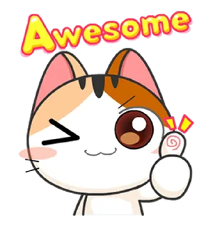 ⭐️ emoji Gojill The Meow Animated V.1 @moe_sticker_bot Telegram sticker 24 of 24