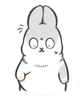 😨 emoji ㄇㄚˊ幾兔-賣萌大作戰 Telegram sticker 16 of 24