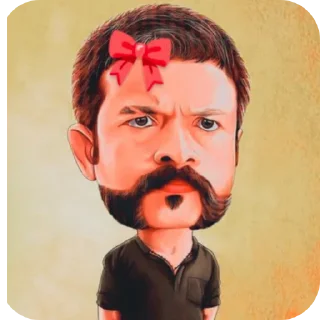 🧔 emoji Funny Telegram sticker 20 of 58