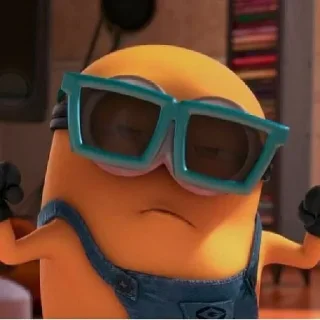 Sticker from minion