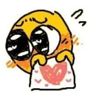 🥺 emoji GRRR MEME BY @TheSastra. Telegram sticker 2 of 94
