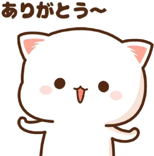 😄 emoji Mochi Mochi Peach Cat @urfavorito Telegram sticker 9 of 49