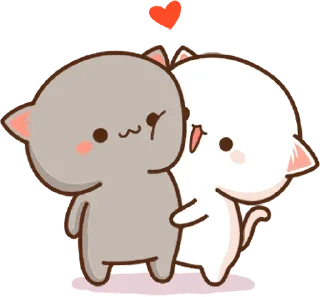 😘 emoji Mochi Mochi Peach Cat @urfavorito Telegram sticker 17 of 49