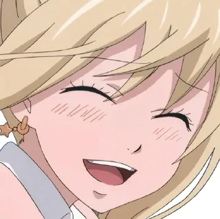 😄 emoji Fairy Tail ➜ @animee_stickers Telegram sticker 8 of 49