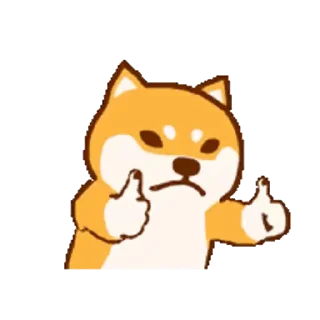 💬 emoji 倉屋柴犬日常表情系列_kal Telegram sticker 10 of 16
