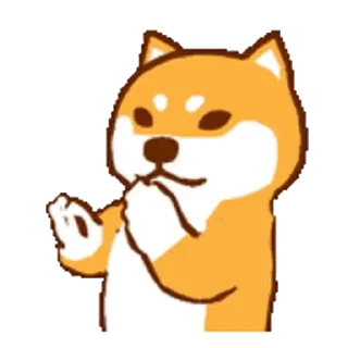 💬 emoji 倉屋柴犬日常表情系列_kal Telegram sticker 6 of 16