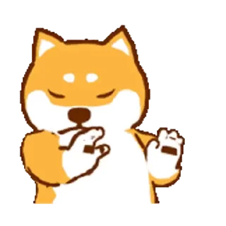 💬 emoji 倉屋柴犬日常表情系列_kal Telegram sticker 7 of 16