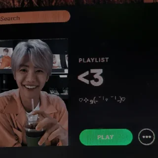 🌙 emoji dream spotify by @nctdreamstiker Telegram sticker 24 of 35